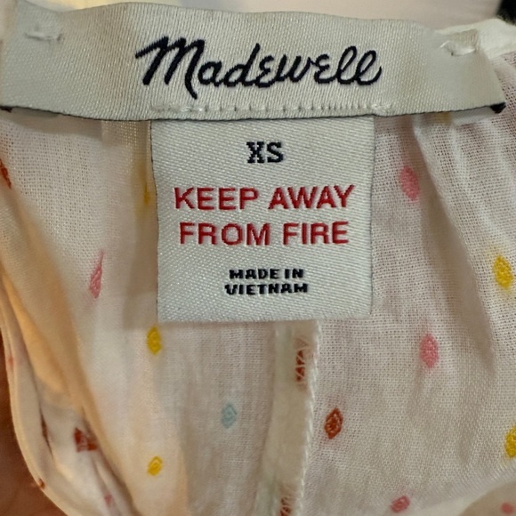 Madewell White Backless Dress - Size XS - Picture 2 of 8